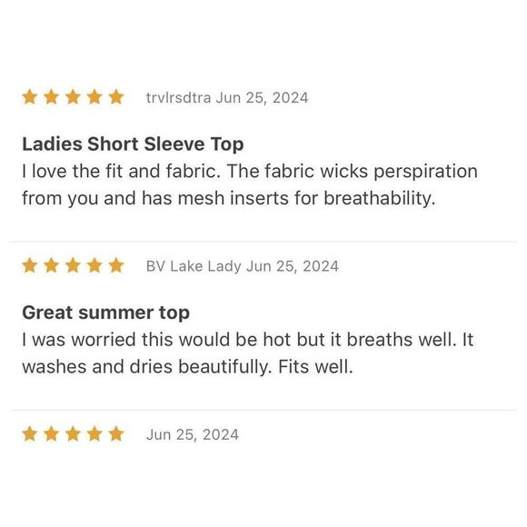 NEW Eddie Bauer Adventure Shirt Women’s Large Short Sleeve Pink White Plaid NWT - Picture 14 of 15